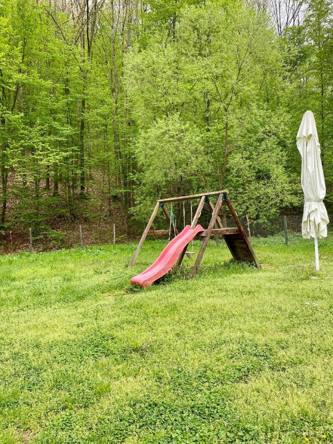 House In The Woods Bed & Breakfast เรชิตา ภายนอก รูปภาพ